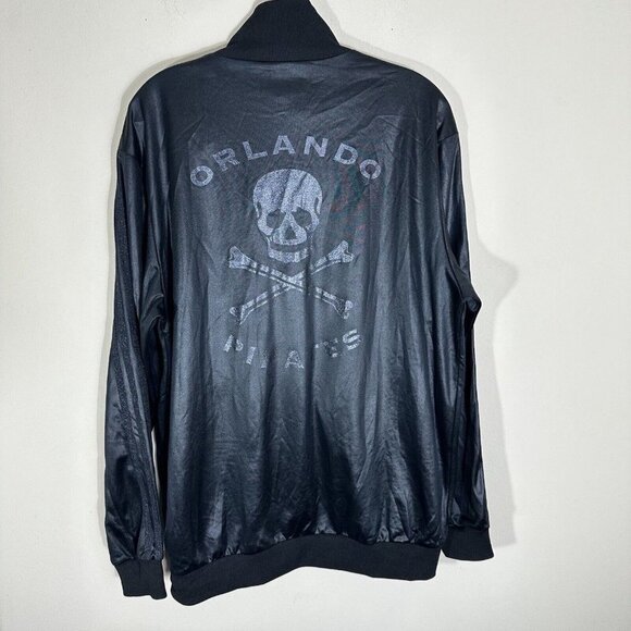 ORLANDO PIRATES 2007 TRAINING FOOTBALL JACKET JERSEY ADIDAS Black Dazzling Rare - Picture 2 of 8